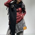 thumbnail image 7 of HuangHuanChen Shawl Wraps for Women Scarf Sweater Retro Solid Color Fringe Shawl Cardigan Cape Soft Knit Blanket Shoulder Tops Shawls and Wraps for Evening Dresses One Size, 7 of 7