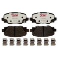 thumbnail image 3 of Raybestos Brakes Brake Pad EHT1809H Element3; OE Replacement; Hybrid Technology; Includes Mounting Hardware, 3 of 3