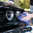 thumbnail image 4 of The Rag Company - Eagle Edgeless 350 - Microfiber Towels For Cars - 350gsm, 16in x 16in, Lavender (5 Pack), 4 of 10