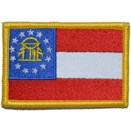 - Georgia State Flag - 2x3 Patch