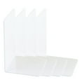thumbnail image 3 of 4 Pcs Bookends L-Shape Book Holders Acrylic Book Stoppers Decorative Bookends, 3 of 10