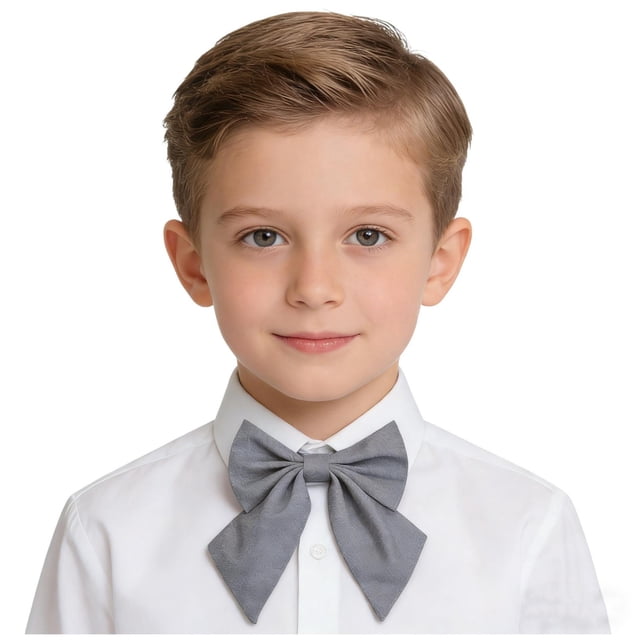 Girls' School Shirts for Girls Polyester Fashion Bow Tie Accessory