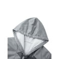 thumbnail image 4 of Seyurigaoka Women Juniors Winter Plus Sized Button Solid Color Long Sleeve Warm Hooded Outerwear, 4 of 9