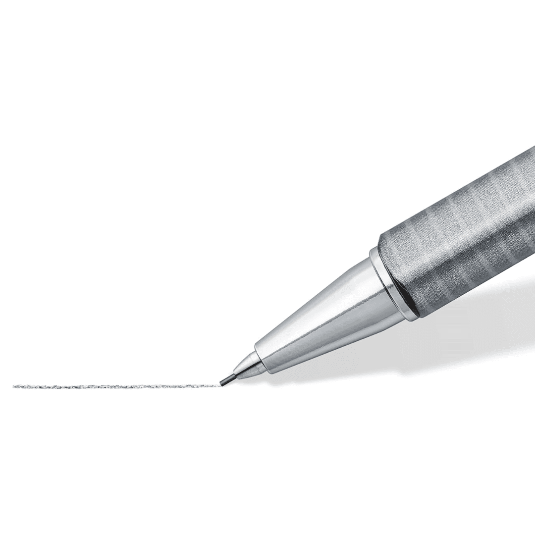 STAEDTLER Triplus Micro Mechanical Pencils 18 Pack (18 sets of 3 pcs) (#2) 0.5mm lead, Retractable with Twist Eraser, Ergonomic Triangular Grip for Writing, Drawing & Drafting, 54 Count