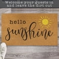 thumbnail image 2 of CaiYueKe Hello Sunshine Doormat 30x17 Inch Outdoor Summer Welcome Doormat Hello Sunshine Rug Front Door Rug for Home Indoor Holiday Decoration, 2 of 6