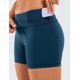 thumbnail image 3 of Shorts CRZ YOGA Sensación Desnuda 4" Cintura Alta Azul Marino Francés L, 3 of 4