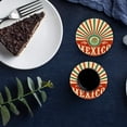 thumbnail image 6 of FMSHPON Decorative Poster Set of 8 Round Coaster for Drinks, Absorbent Ceramic Stone Coasters Cup Mat with Cork Base for Home Kitchen Room Coffee Table Bar Decor, 6 of 6