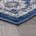 thumbnail image 5 of Madison Traditional 2' x 10' Navy and Cream Polypropylene Indoor Area Rug, 5 of 7