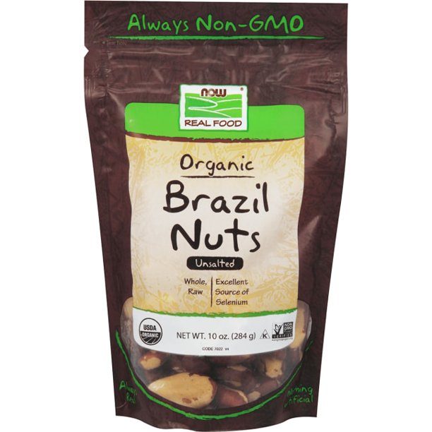 NOW Foods Raw Brazil Nuts, 10 Oz