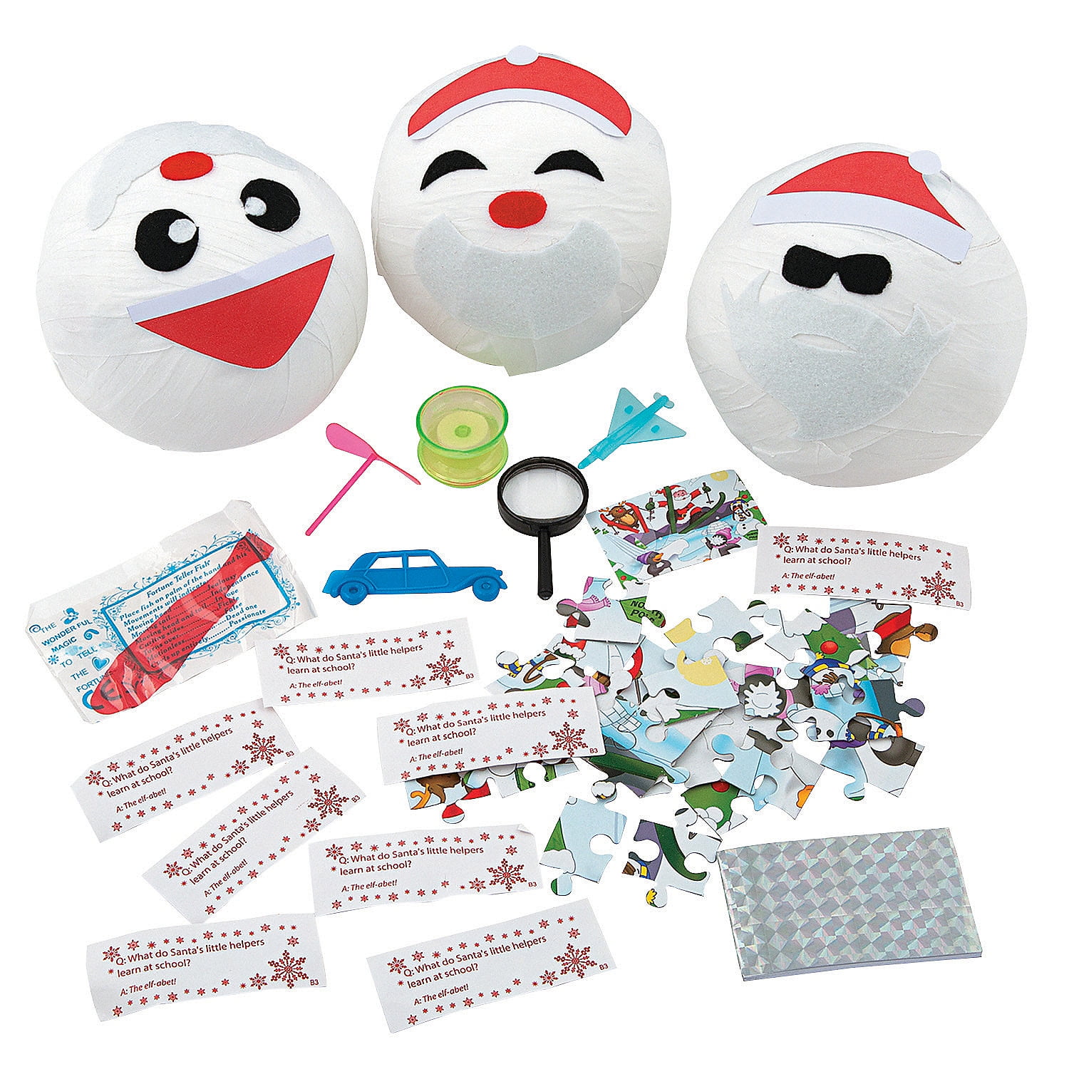 Christmas Surprise Balls With Toys Toys 3 Pieces