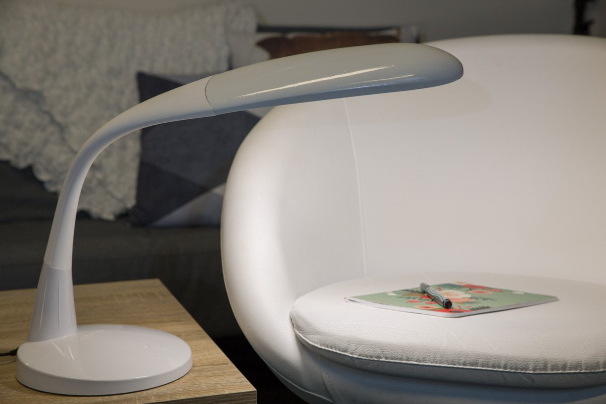 Stella Two Premium 11W LED Sunlight Desk Task Lamp - White