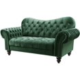 thumbnail image 1 of ACME Iberis Loveseat in Green Velvet, 1 of 6