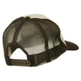 thumbnail image 4 of Yin Yang Embroidered Foam Mesh Cap - Brown Tan OSFM, 4 of 5