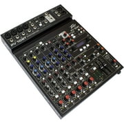 Peavey PV 10 BT 10 Channel Compact Mixing Mixer Console with Bluetooth + 2 1/4 & 4 XLR Cables