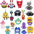 thumbnail image 2 of Juguetes de peluche Lanky Boxs, Pjed Masks, peluche LankyBot Cyborg, muñecos de peluche, juguetes de almohada Boxy Foxy para niños, regalos, 2 of 5