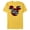 Yellow, variant on Disney Mickey Mouse Racing Champs MM28 Race Car Team Icon - Short Sleeve Blended T-Shirt for Adults - Customized-Black