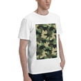 thumbnail image 2 of Bingfone Camouflage Dinosaur Men'S Loose Fit Short-Sleeve Pocket T-Shirt, 2 of 7