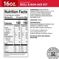 thumbnail image 5 of King Arthur Baking Company Soft Golden Roll & Bun Mix, 16oz, 5 of 5