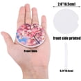 thumbnail image 2 of FMSHPON Spring Flower Pink Cherry Blossom Set of 4 Car Coaster for Drinks, Absorbent Ceramic Stone Coasters Cup Mat with Cork Base for Home Kitchen Room Coffee Table Bar Decor, 2 of 5