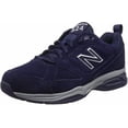 thumbnail image 2 of Size UK 6.5 - New Balance 624 Navy Wide Fit Trainers Shoes, 2 of 6