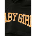 thumbnail image 4 of Qiylii Toddler Girls 2Pcs Fall Outfits, Letter Print Crop Hoodie+Pants,1-6Y, 4 of 8