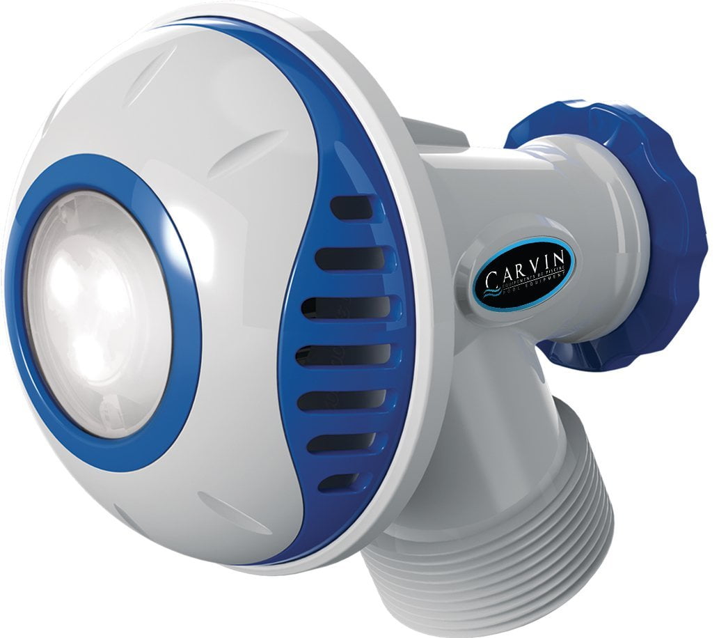 above ground pool return jet light