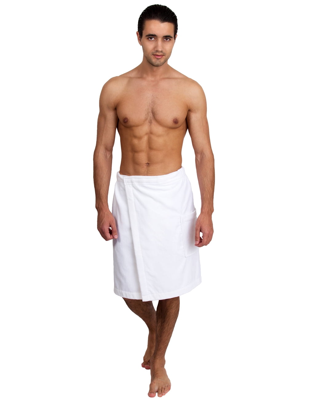 TowelSelections Mens Wrap Terry Velour Towel Shower & Bath 