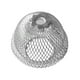 thumbnail image 3 of Pantalla de alambre de hierro, lámpara de malla, pantalla de tejido, lámpara colgante, lámpara colgante de techo rústica, cubierta de lámpara, pantall Plata, 3 of 8