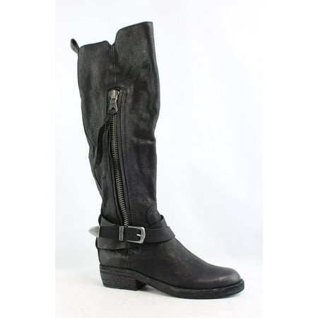 Leather Equestrian Boots - New Dolce Vita Womens Jayla-K Black Leather Riding, Equestrian Boots Size 6