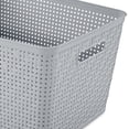 thumbnail image 4 of Sterilite 14"Lx8"H Rectangular Tall Basket for Home Organization (12 Pack), 4 of 10