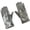 Silver, variant on 1pair Fashionable Dance Gloves Flexible Movement Gloves Party Costume Mittens for Performances andHa110weenParty
