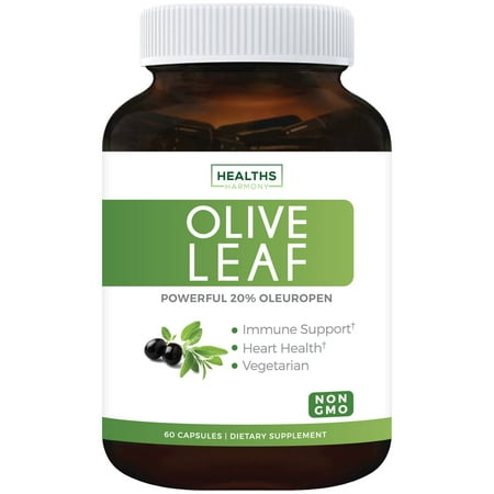 - Healths Harmony Olive Leaf Extract Capsules, 60 Ct
