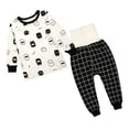 thumbnail image 1 of 2 uds. Ropa de dormir para bebés, y niñas, conjunto de , camiseta y pantalones, 2-7T Altura 110-120 cm Zulema  ropa de dormir recién nacido, 1 of 8