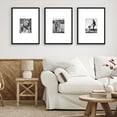 thumbnail image 5 of Americanflat 18x24 Poster Frame - Set of 3 - Use as 8x10 Frame with Mat or 18x24 Frame Without Mat - Black, 5 of 7