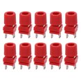 thumbnail image 1 of 10 piezas de terminal de alimentación de 300 a 500 W, inversor de cobre puro, terminal de fuente de alimentación de 13 mm, terminal M4, rojo, 1 of 9