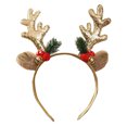 thumbnail image 1 of Sonducket Diadema con astas de reno, regalos pensativos, amplia aplicación, diadema de reno navideño Accesorio para el cabello oro, 1 of 6