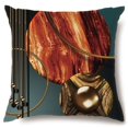 thumbnail image 1 of Peach Skin Geometric Abstract Landscape Pillowcase, Very Suitable For Sofa, Bedroom, Chair, Courtyard Decoration-week, 1 of 4