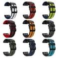 thumbnail image 4 of For Garmin Approach S62 22mm Silicone Sports Two-Color Watch Band-2025, 4 of 4