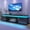 High Gloss Black, variant on Blotout High Gloss LED TV Stand for up to 80" TVs /40" Electric Fireplace, 71" Large Entertainment Center Console Table with Power Charging Station