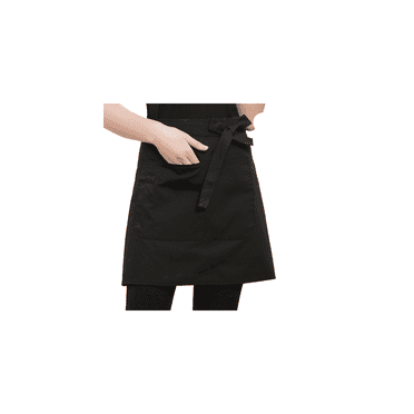 ACDANC Server Apron,Modern Unisex Design Waitress Apron,Stain-Proof Surface Aprons for Women with Pockets,Convenient Tool Pocket Waterproof Apron,