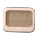 thumbnail image 3 of Calentadores eléctricos de ambiente para baño, de bajo ruido y con protección contra sobrecalentamiento, calentador de escritorio rosa, 3 of 9