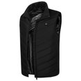 thumbnail image 1 of Chaqueta tipo chaleco calefactable, Chaleco calefactor eléctrico para el cuerpo, Chaleco calefactor para con 9 calefactoras, Motocicleta al - Negro XXXL jinwen Chaleco climatizado eléctrico, 1 of 8