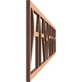 thumbnail image 3 of Ekena Millwork 46 5/8"W x 8"H x 3/8"T Whitechapel Fretwork Moulding, Alder, 3 of 13