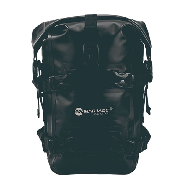 Youkk Waterproof Motorcycle Riding Bag With Multiple Straps Wear-resistant Quick Release Side Bag Bike One Shoulder Backpack black 8L