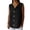 Black1, variant on Lzobxe Womens Tank Tops Notch Neck Sleeveless Linen Blend Casual Button front Summer,Size S-3XL