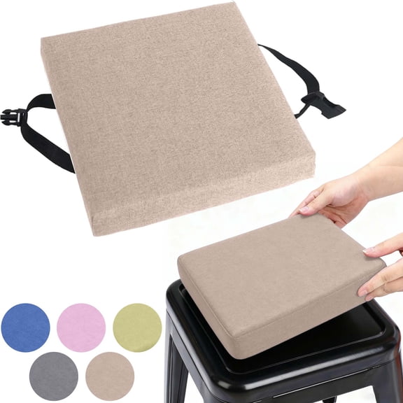 Cushion for Elderly with Memory Foam,30x30x2.5cm Large Square Seat Cushion for Recliner Chair, Floor Pillow, Truck Seat Cushion Sofa Cushion Sponge Pads Seat Cushion