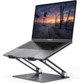 thumbnail image 1 of Adjustable Laptop Stand Portable Laptop Riser Aluminum Laptop Stand for Desk Foldable Ergonomic Computer Notebook Stand Holder for MacBook Air Pro and More laptops (.&#&#), 1 of 7