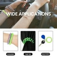 thumbnail image 4 of Aspire Wrist Coil Keychains, Stretch Spiral Key Holders, 50 Pack, Shining, 4 of 6