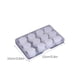 thumbnail image 2 of sweethay 12 Uds tapones para los oídos de silicona equipo de protección Anti-ruido auricular impermeable natación baño reutilizable impermeable tapón Cubiertas para muebles de jardín Blanco sweethay HA061225-01, 2 of 6