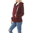 thumbnail image 4 of Womens Zipper Hoodie Sweat Jacket, 4 of 7
